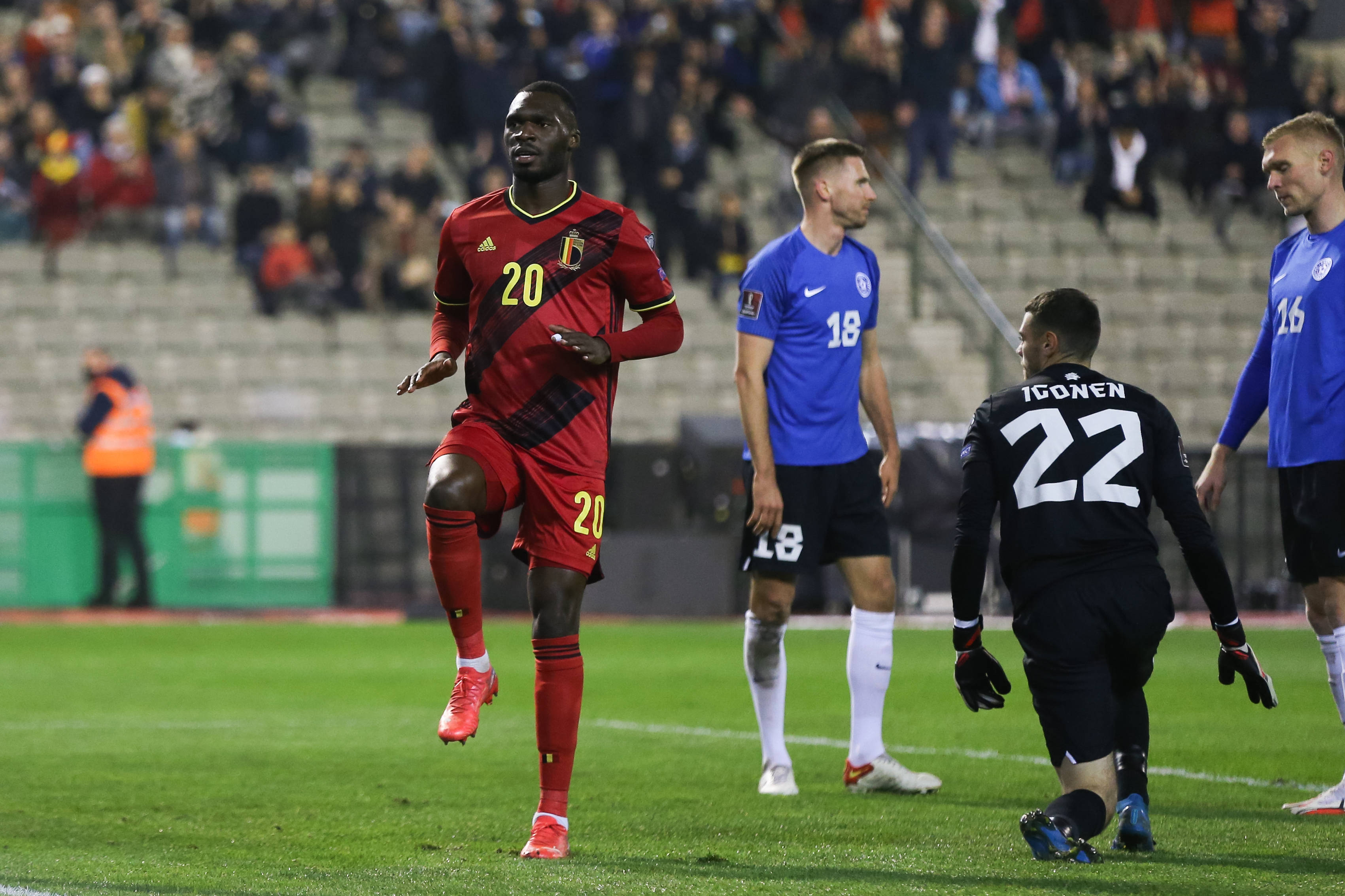 比利时队在比赛中展现出色配合 比利时队在比赛中展现出色配合