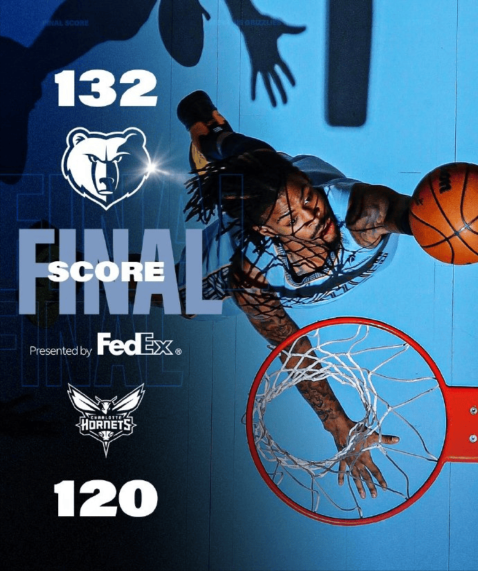 灰熊战胜黄蜂,结束连败 灰熊战胜黄蜂,结束连败